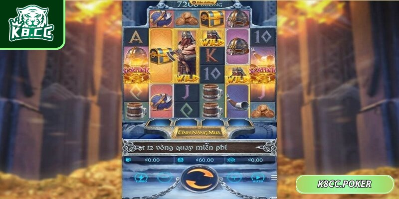 Asgard Trỗi Dậy – Hành Trình Thần Thoại Bắc Âu Hấp Dẫn 3 Khai thác hiệu quả các cơ hội từ vòng quay miễn phí