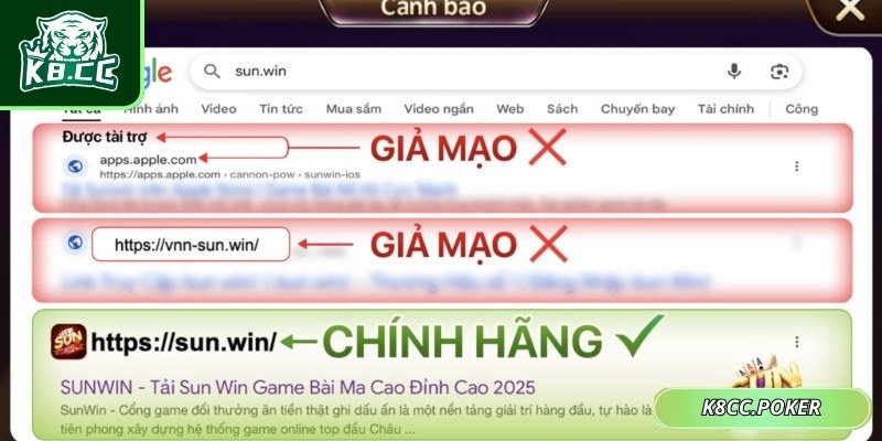 Sunwin Bị Mạo Danh – Đừng Để Chính Mình Sập Bẫy Lừa Đảo 1 Dấu hiệu nhận biết Sunwin bị mạo danh